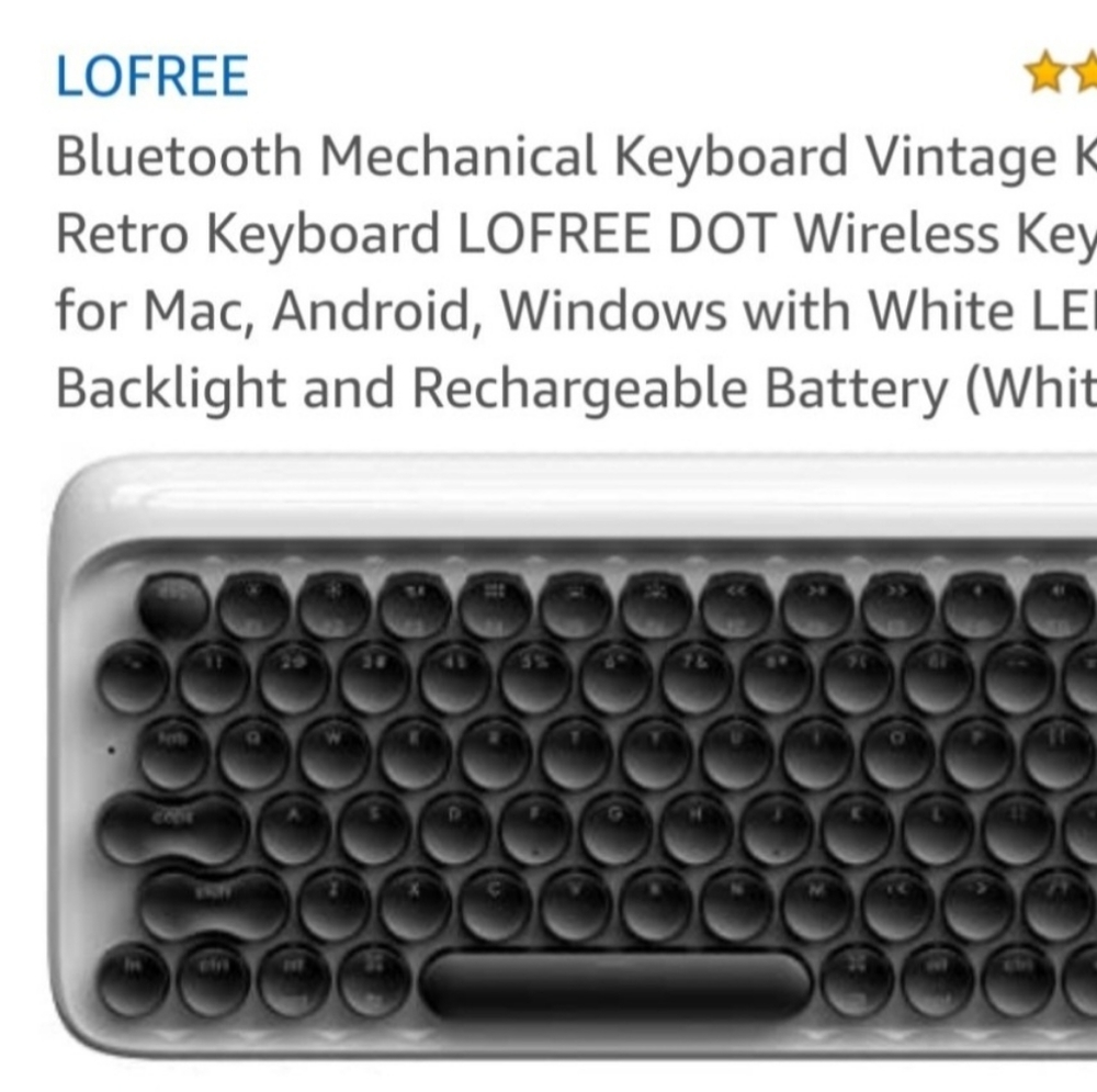NWOT mechanical keyboard